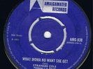 STRANGER COLE-WHAT MOMA NO WANT SHE GET-WE TWO-AMALGAMATED UK VG 69