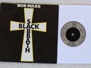 Black Sabbath  - Mob Rules/Die Young (LIVE) -  Picture Sleeve PS 7