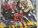 LP VINYL IRON MAIDEN THE NUMBER OF THE BEAST EMC 3400 UK 1ST PRESS 1982