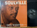 Ben Webster Quintet ‎– Soulville 1958 Verve Clef Oscar Peterson Herb Ellis 1st