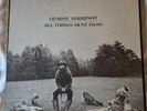 George Harrison - All Things Must Pass  1970 Apple STCH 639 Vinyl LP With Poster