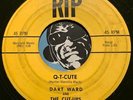DART WARD & CUT UPS Rockabilly 45 RIP #134 Q-T-Cute b/w Misery