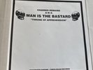 Man is the Bastard vinyl 7” Throne Of Apprehension Power Violence