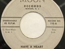Del Rays – Have A Heart – Moon Records - 110 – 1959 Doo-Wop 45 RPM 7