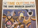 Dave Brubeck Quartet Time Out LP Columbia CS 8192 Stereo Take Five Jazz