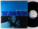 Big John Patton - The Way I Feel LP - Blue Note - BST 84174 RVG VG++ Shrink