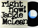 Jackie McLean - Right Now  LP - Blue Note - BLP 4215 Mono RVG NY USA VG++