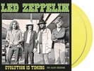 Led Zeppelin  EVOLUTION IS TIMING STEREO YELLOW Vinyl Double LP NEW