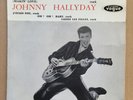 D -Johnny Hallyday ‎T'Aimer Follement EP 45T 1960 Avec CENTREUR Saint Roch Imp.