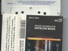 DEPECHE MODE  SOUTH AFRICA  CASSETTE  BLACK CELEBRATION