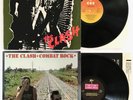 THE CLASH   Self-Titled UK Pressing Vinyl LP & Combat Rock, 1982 1st Press, EX