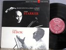 Brahms Sonatas For Cello And Piano Janos Starker Sebok Mercury SR90392 DG VG++