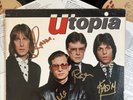UTOPIA Todd Rundgren Self Titled Signed Autographed Full Band