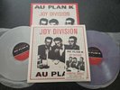 JOY DIVISION RARE SPLATTER VINYL POSTER AND NUMBERED POSTCARD  LP