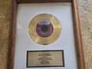 Rare 1 MILLION Records Sold Gold Plated 45 Rpm Record The Penguins Earth Angel