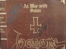 Venom ''At War With Satan'' LP 1984, Signed by Cronos & Mantas