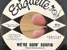RARE NW Surf Garage Promo 45 THE WAILERS Shakedown ETIQUETTE VG++*