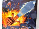 Petra - On Fire   LP Star Song SSR 8106 1988 1st Pressing Inner Sleeve  Tour Sch
