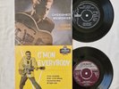 EDDIE COCHRAN EP SINGLES X 2 C'MON EVERYBODY CHERISHED MEMORIES VOL 1
