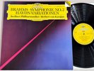 BRAHMS Symphony No.2 HERBERT VON KARAJAN 1987 ED1 DGG DIGITAL STEREO LP MINT