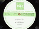 Elton John In Concert 300 BBC Transcription CN 4163/S 1983 Hammersmith UK LP