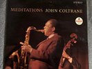 John Coltrane Meditations A9110 Impulse Record LP Vinyl