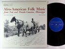V/A - Afro-American Folk Music LP - Library Of Congress VG++