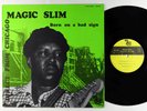 Magic Slim - Born On A Bad Sign LP - MCM Blues France VG++