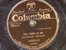 Columboa 14585D Hazekiah Jenkins  THE PANIC IS ON 78rpm BLUES 1931 great HEAR