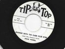 ROCKABILLY  45 - DOUG POWELL - JEANNIE WITH THE DARK BLUE EYES - HEAR 1958 PROMO