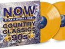 NOW Country Classics '90S (Various Artists) Vinyl Record Yellow LP
