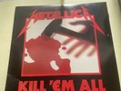 Metallica Kill 'Em All LP orig US press Megaforce records 1983 Used Poor Jacket