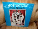THE MOTIVATIONS' First Message LP 1983 Private GOSPEL Funk Soul Hi-Way SHRINK