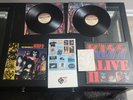 1977 KISS ALIVE II  GOLD STAMP PROMO  W/ TATS EVOLUTION OF KISS MERCH  COMPLETE