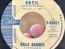 RARE Popcorn R&B Northern Soul Promo 45 BILLY BARNES Until LIBERTY VG+*