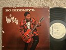 BO DIDDLEY'S A TWISTER LP SCARCE 1962 DJ WHITE LABEL PROMO ORIGINAL