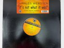 Charles Webster – It's Not What It Was Vinyl Record