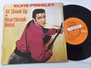 Elvis Presley All Shook Up / Heartbreak Hotel; Promo Copy EX+/EX   Free UK Post