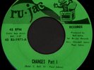 SATURDAY Changes 45 Ru-Jac Rare 1971 Philadelphia Psychedelic Funk M-