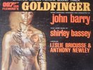 Goldfinger 007 James Bond Soundtrack SIGNED SEAN CONNERY & HONOR BLACKMAN  rare