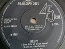 THE BEATLES  HELP / I'M DOWN  UK  PARLOPHONE RARE SOLID CENTRE REPRESS  1969