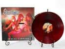 SEXTRASH Sexual Carnage LP Red Marble Vinyl Sarcofago Expulser Sepultura