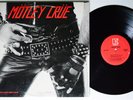 MOTLEY CRUE Too Fast For Love ELEKTRA LP VG+ 1st press w/insert