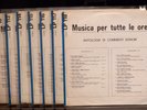 MUSIC FOR ALL HOURS - ANTHOLOGY OF SOUND COMMENTARY-7 LP-LAVAGNINO- NASCIMBENE