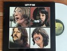 The Beatles Let It Be Vinyl White Color UK Edition Limited PCS 7096 VG+