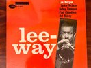 LEE MORGAN Lee-Way BLUE NOTE JAZZ LP MONO RVG  W63 EAR
