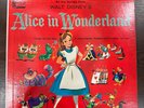Alice in Wonderland Walt Disney Vintage Vinyl Lp RARE Fantastic Retro Record