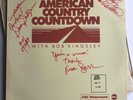 AMERICAN  COUNTRY COUNTDOWN v/a 1989 4LP Bob Kingsley +PROGRAM Dolly Parton etc.