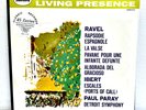 Ravel / Ibert  Paray ‎  Rapsodie Espagnole: La Valse: Pavane CLASSIC REC 45 RPM