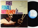 Art Blakey & Jazz Messengers - Free For All LP - 1966 - Blue Note BLP4170 - VG/G